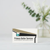 Carte De Visite Nettoyage, réparation et remplacement des gouttièr (Debout devant)