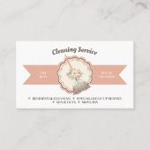 Carte De Visite NETTOYAGE RÉSIDENTIEL Entretien (Devant)