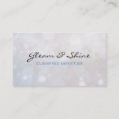 Carte De Visite Nettoyage rétro Lady Service ménage ménager (Dos)