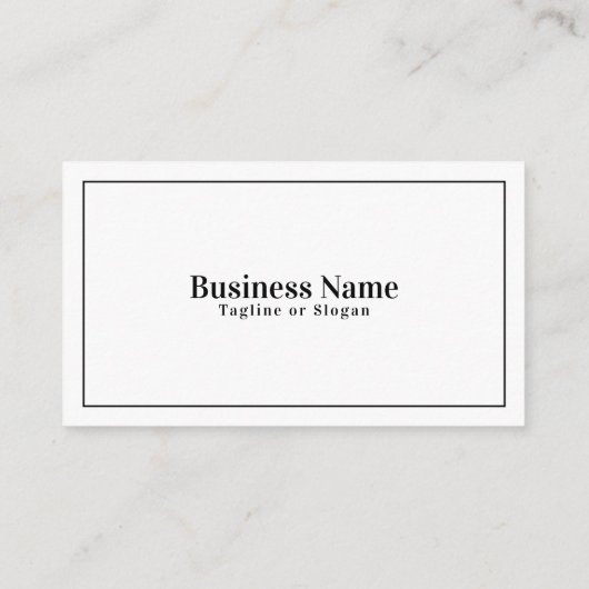 Carte De Visite Nettoyage simple des fenêtres en noir et blanc (Dos)