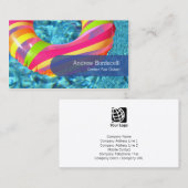 Carte de visite Nettoyant Piscine Clair (Devant / Derrière)