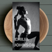 Carte De Visite Nettoyer Black & White Photo l Professionnel Forma