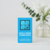 Carte De Visite Nettoyer une fenêtre (Debout devant)