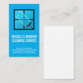 Carte De Visite Nettoyer une fenêtre (Devant / Derrière)