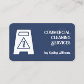 Carte De Visite Nettoyeur commercial (Devant)