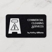 Carte De Visite Nettoyeur commercial (Devant)