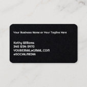 Carte De Visite Nettoyeur commercial (Dos)