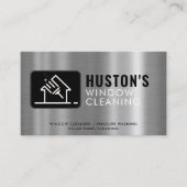 Carte De Visite Nettoyeur de fenêtre de lavage de pression de code (Devant)