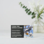 Carte De Visite Nettoyeur de fenêtres | Bureau (Debout devant)