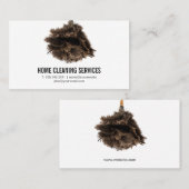 Carte De Visite Nettoyeur de maison | Duster (Devant / Derrière)