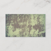 Carte De Visite Nettoyeur de maison élégant (Dos)