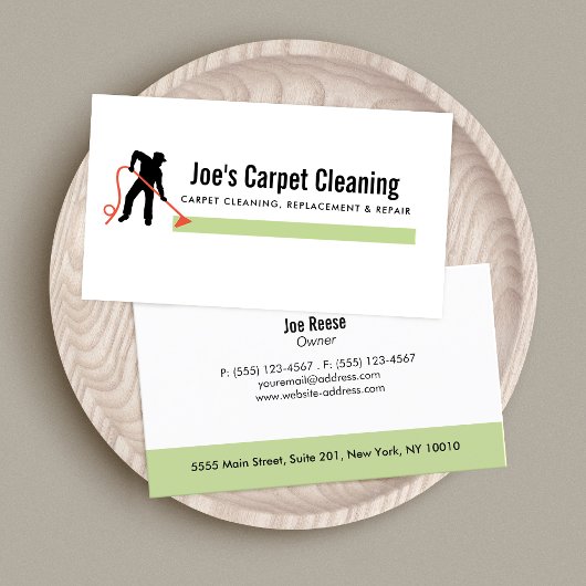 Carte De Visite Nettoyeur de tapis