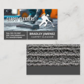 Carte De Visite Nettoyeur de tapis de frottement (Devant / Derrière)