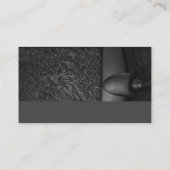 Carte De Visite Nettoyeur de tapis | Machine à vider (Dos)