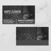 Carte De Visite Nettoyeur de tapis | Machine à vider (Devant / Derrière)