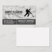 Carte De Visite Nettoyeur de tapis | Marbre (Devant / Derrière)