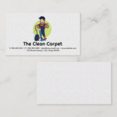 Carte De Visite Nettoyeur de tapis | Services à domicile (Devant / Derrière)