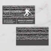 Carte De Visite Nettoyeur de tapis | Tapis de tapis (Devant / Derrière)