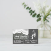 Carte De Visite Nettoyeur de tapis | Tapis | Les soap-sons (Debout devant)