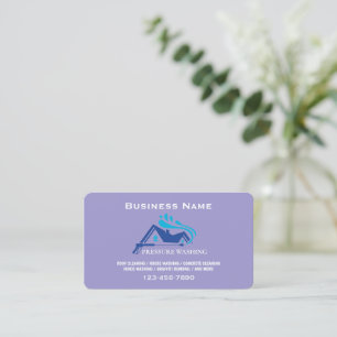 Carte De Visite Nettoyeur haute pression personnalisé nettoyage mo