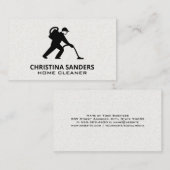 Carte De Visite Nettoyeur industriel (Devant / Derrière)