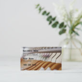 Carte De Visite Nettoyeurs à sec ou blanchisserie (Debout devant)