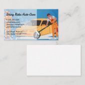 Carte De Visite Nettoyeurs de lavage de voiture (Devant / Derrière)