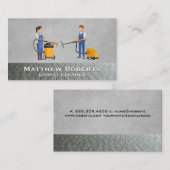 Carte De Visite Nettoyeurs de tapis industriels (Devant / Derrière)