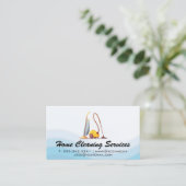 Carte De Visite Nettoyeurs de vide | Services de nettoyage (Debout devant)