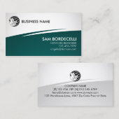 Carte De Visite Network Engineer Computer Technology  (Devant / Derrière)