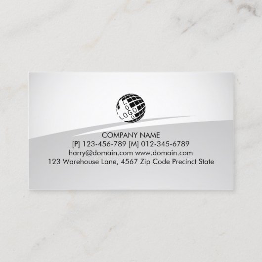 Carte De Visite Network Engineer Computer Technology  (Dos)