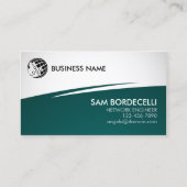 Carte De Visite Network Engineer Computer Technology  (Devant)