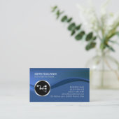 Carte De Visite Network Engineer Points Network Points Icon Busine (Debout devant)