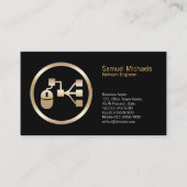 Carte de visite NetworkEngineer de la souris (Devant)