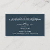 Carte De Visite Networking immobilier QR code photo professionnell (Dos)