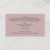 Carte De Visite Networking immobilier QR code photo professionnell (Dos)