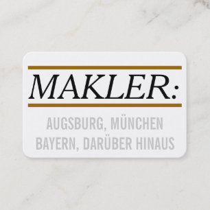 Carte De Visite Neue Größe !