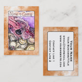 Carte De Visite Neuf de pièces de monnaie (Devant / Derrière)