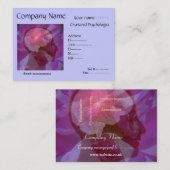 Carte de visite neuro-/psychologue/neurologue… (Devant / Derrière)