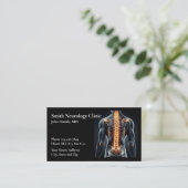 Carte De Visite Neurologist Neurology Neurosurgeon Business Card (Debout devant)