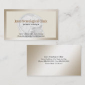 Carte de visite neurologue (Devant / Derrière)