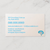 Carte De Visite Neurologue / Psychologue (Dos)