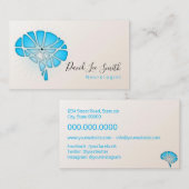 Carte De Visite Neurologue / Psychologue (Devant / Derrière)