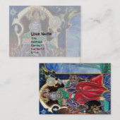 CARTE DE VISITE NEUROMANCER (Devant / Derrière)