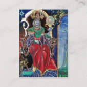 Carte De Visite NEUROMANCER or métallique (Dos)