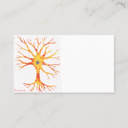 Carte De Visite Neuron  (Dos)