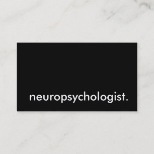 Carte De Visite neuropsychologue.