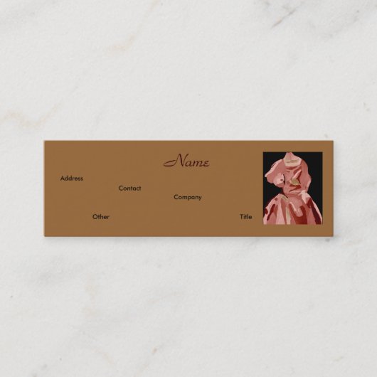 Carte de visite Neutral II (Devant)