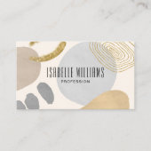 Carte De Visite Neutre Abstrait moderne (Devant)