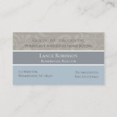 Carte De Visite Neutres ancrés (Dos)